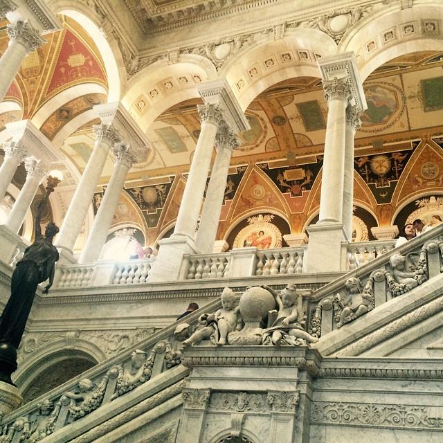 Interior of Library of Congress